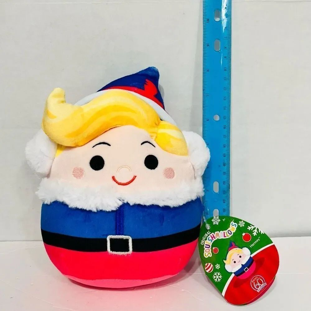 Squishmallows Hermey.  8”   NWT